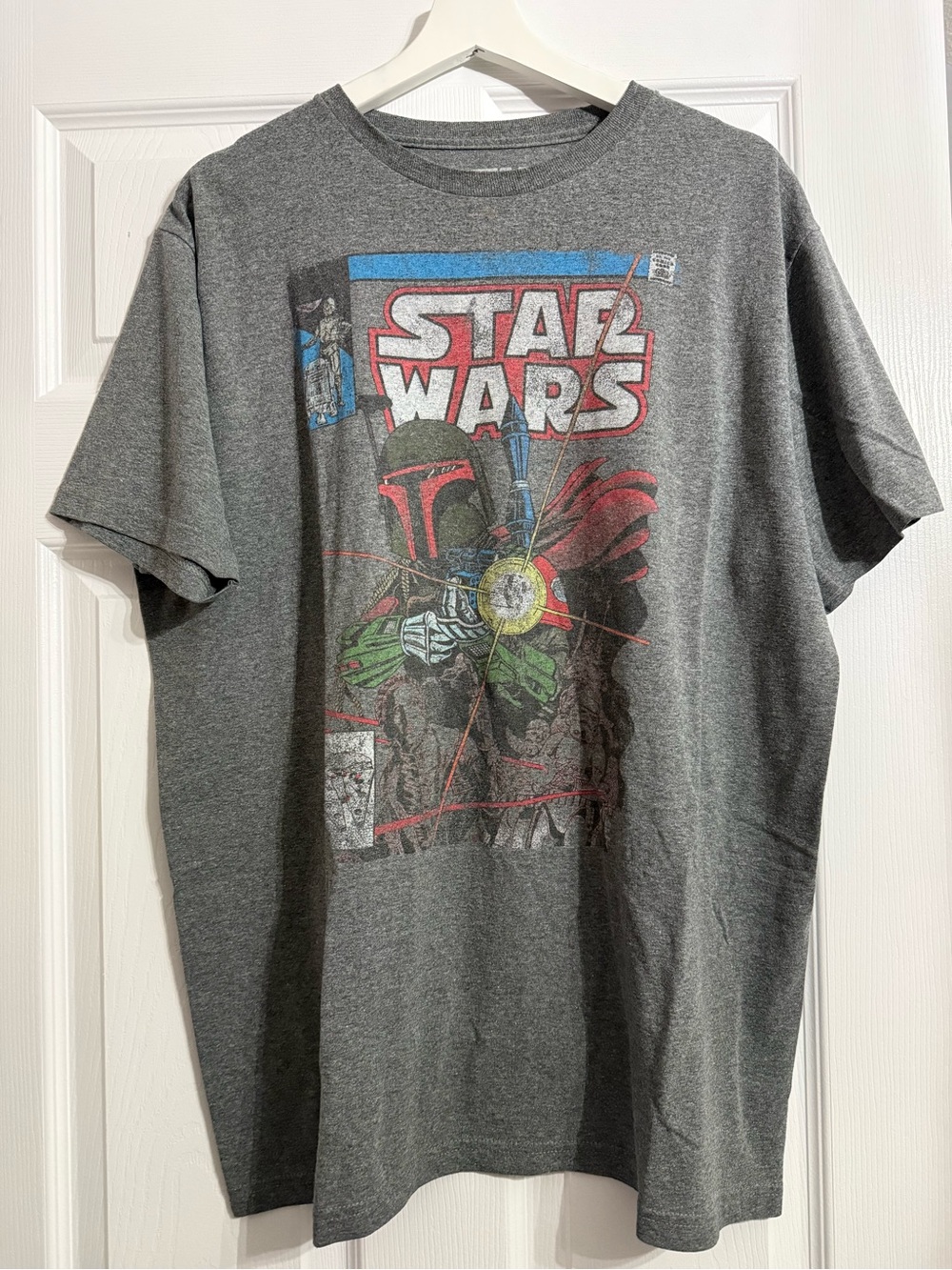 Star Wars Boba Fett Graphic Tee - Gray